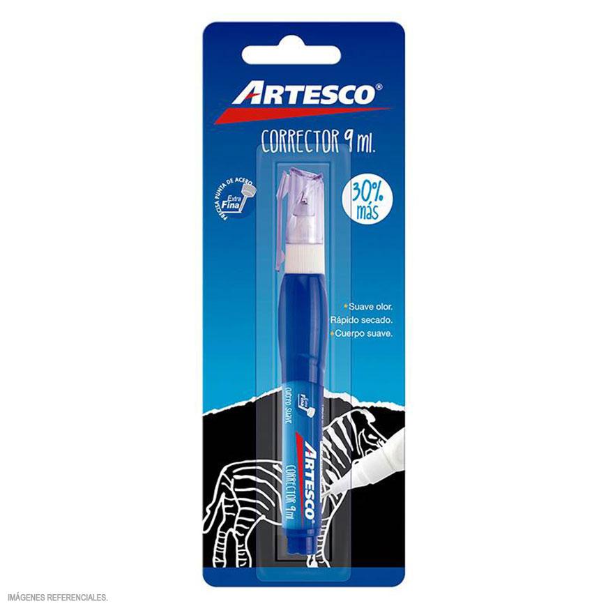 Corrector Artesco Tipo Lápiz Punta Metálica