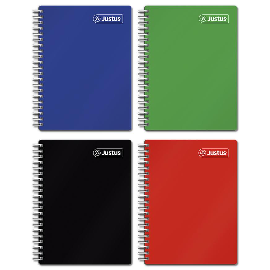 Cuaderno Anillado A4 160 Hojas Cuadriculado 5 mm Justus