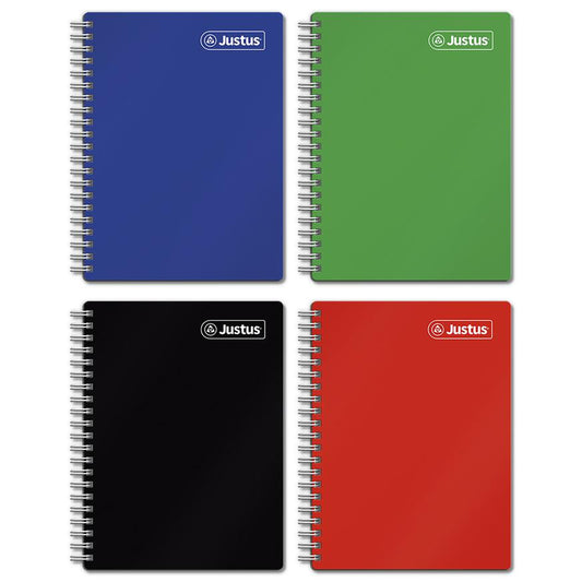 Cuaderno Anillado A4 160 Hojas Cuadriculado 5 mm Justus