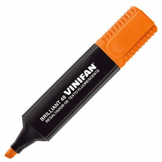 Plumón Resaltador Vinifan Brill ECO E-48 Naranja