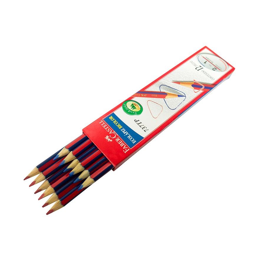 Lápiz Bicolor Delgado FAB Caja x12