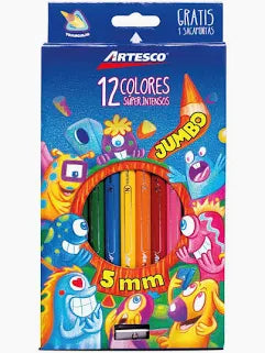Colores Jumbo Artesco x12